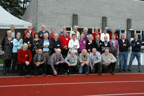 Groepsfoto reunie